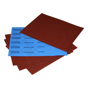 Шлифшкурка 170*240 зерно Р150/AK400EW электрокорунд водостойкая тканевая (10шт) Луга *1/21