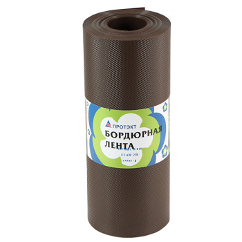 Бордюрная лента Садовая для грядок, клумб пласт. выс.30см дл.10м Коричн. БЛ-30/10 (Протэкт)*1 Бордюрная лента Садовая для грядок, клумб пласт. выс.30см дл.10м Коричн. БЛ-30/10 (Протэкт)*1