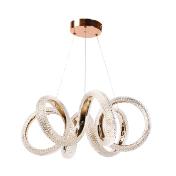 Люстра 9232/140W Gold  530 мм 3 реж., пульт S=20м2  VERNER LIGHTING *1