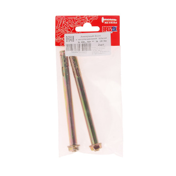 Анкер с гайкой 10х125 (2шт) пакет BROZEX *10/100