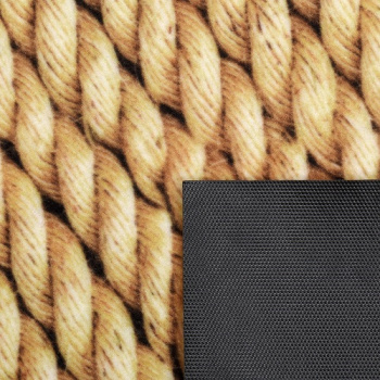 Коврик 120*150 см влаговпитывающий "Samba"  "Канаты" "VORTEX" (арт.24164) *1/15