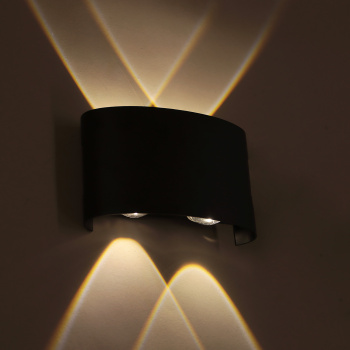 Светильник настенный (спот) B201 BK 4W черный VERNER LIGHTING *1/50