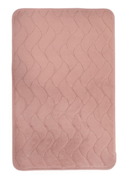 Коврик д/ванной Aquadomer  "Marina" (50см х 80см) Розовый АМ004  *1/50