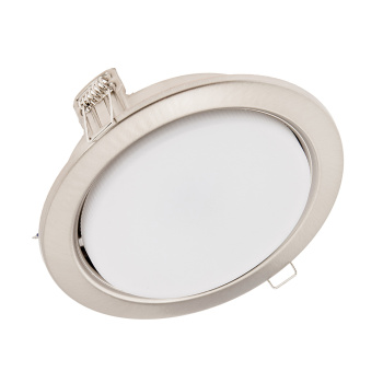 Светильник встраиваемый GX70 H5 Ecola без рефлектора сатин-хром FS70H5ECB *10/40