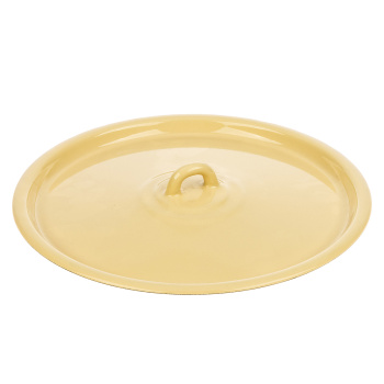 Кастрюля эмалированная 5,5л d240мм металл.кр.с металл.ручк., без деколи С-1617 *1/4