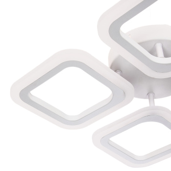 Светильник потолочный светодиодный 05104-0.3-04 WH LED 3000-6000К 56W S=15м2  (3 режима)*1/20