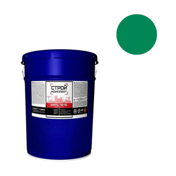 Эмаль ПФ-115 зеленая 20 кг СТРОЙКОМПЛЕКТ *1/33