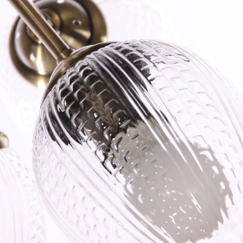 Люстра N5121/4 АВ Е27 4*40Вт ( h=325; d=560) VERNER LIGHTING *1