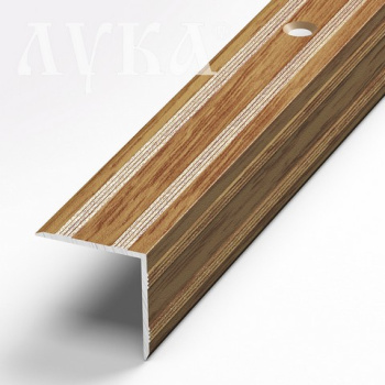 Порог-угол внешний 20х20х1350 мм Лука ПУ 05, дуб универсальный