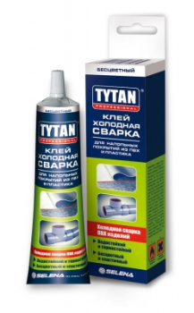 Клей холодная сварка ПВХ и пластика TYTAN, 100 мл Клей холодная сварка ПВХ и пластика TYTAN, 100 мл